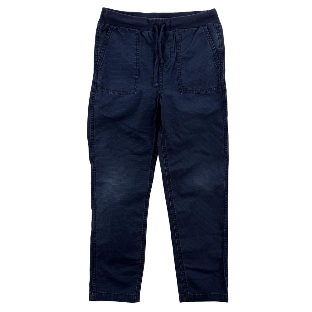Polo Ralph Lauren Pants‎ Boys 7 Navy Blue Jogger Elastic Waist Ripstop Faded Y2K